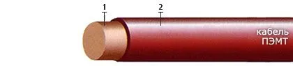 Кабель ПЭМТ 0,12