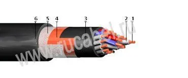 Кабель КВВГЭнгЦ 5х6