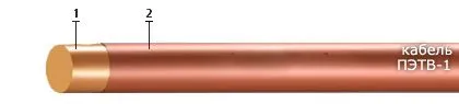 Кабель ПЭТВ-1 1,450